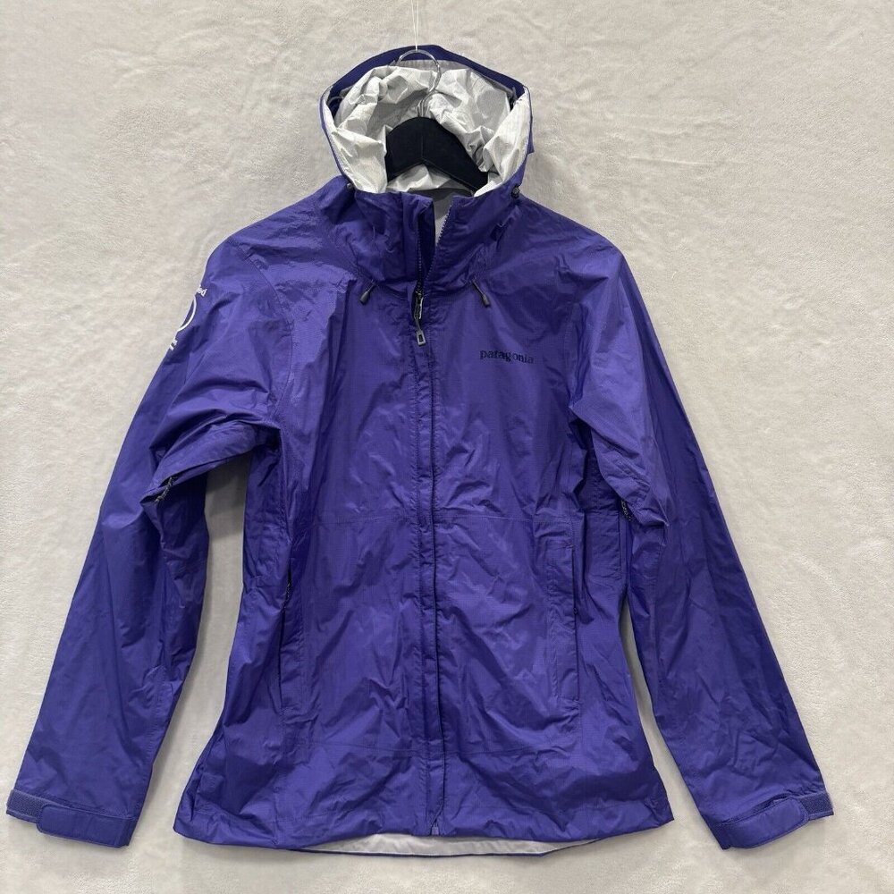 Patagonia Women's Torrentshell Full Zip Jacket H2No Size Small Purple